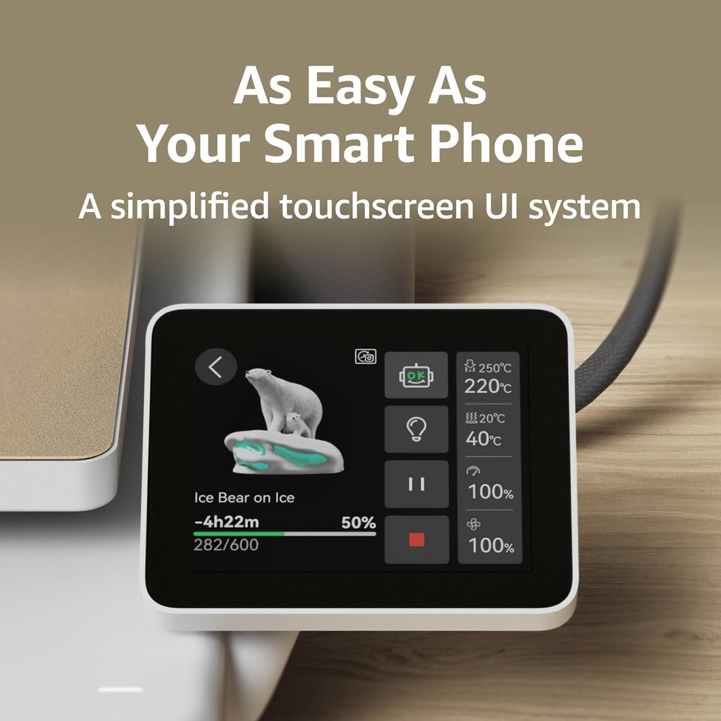 Bambu Lab A1 Combo, Impresora 3D A1 y AMS lite, Soporta Impresión 3D Multi-Color, Alta Velocidad y Precisión, Calibración Completa Automática y Compensación Activa de Tasa de Flujo, ≤48 dB Impresoras 