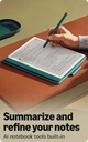 Amazon Kindle Scribe (16 GB). Tus notas, documentos y libros, todo junto. Incluye resumen de cuadernos por AI. Incluye lápiz prémium. Tungsteno Visita la tienda Kindle de Amazon 