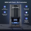 ANYCUBIC Impresora de resina 10K 3D, Photon Mono 4 Ultra con pantalla LCD mono de 7’’ y fuente de luz COB, velocidad máxima de impresión de hasta 120mm/h, pantalla táctil HD con 8 idiomas, tamaño de 