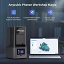 ANYCUBIC Impresora de resina 10K 3D, Photon Mono 4 Ultra con pantalla LCD mono de 7’’ y fuente de luz COB, velocidad máxima de impresión de hasta 120mm/h, pantalla táctil HD con 8 idiomas, tamaño de 
