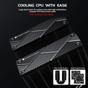 Thermalright Phantom Spirit 120 EVO - Enfriador de CPU, ventilador dual TL-K12 PWM, 7 tubos de calor de refrigeración de CPU, con velocidad de 2150 RPM, para AMD AM4 AM5/Intel