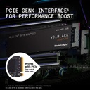 Western Digital WD_BLACK SN770 NVMe - Unidad interna de estado sólido SSD para juegos de 2 TB - Gen4 PCIe, M.2 2280, hasta 5,150 MB/s - WDS200T3X0E