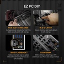 ASUS TUF Gaming B850-PLUS WiFi AMD AM5 B850 ATX Placa base, 14+2+1 80A etapas, AI Ready, DDR5, PCIe 5.0, 3X M.2, Wi-Fi 7, LAN de 2.5 Gb, DisplayPort, HDMI™, USB 10Gbps y 20Gbps Type-C®, BIOS