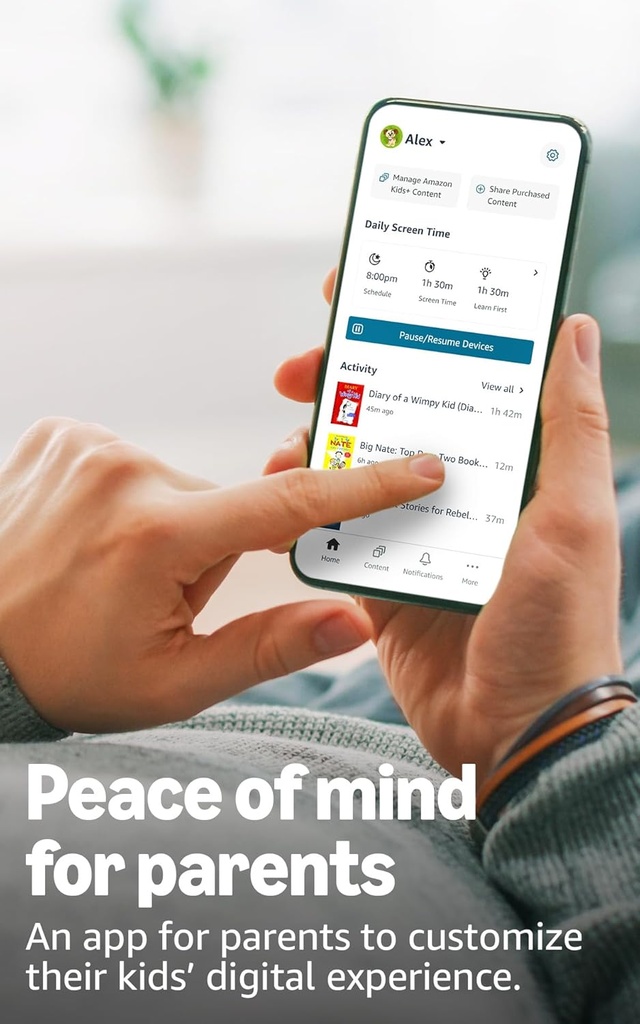 Amazon Echo Pop Kids (modelo más reciente), Creado para niños y con control parental, Avengers de Marvel