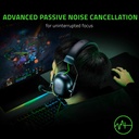 Audifonos Gaming Razer BlackShark V2 X Black - Jack 3.5mm - 7.1 Surround Sound - PC, PS4, PS5, Switch
