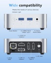ACEMAGIC Vista Mini V1 Mini PC, 12ª generación Alder Lake-N N97 (Beat N150/N100/N95, hasta 3.6 GHz), 16 GB DDR4 RAM 512 GB SSD
