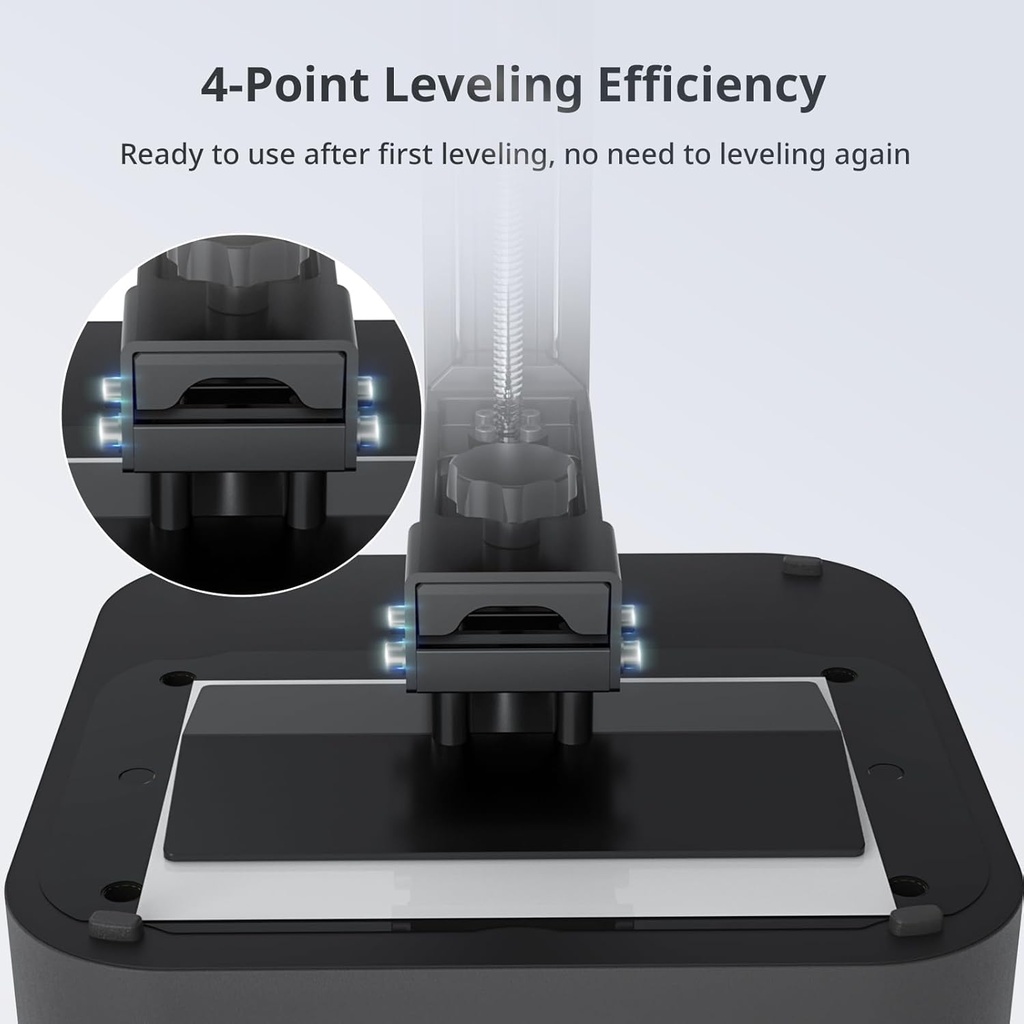 ANYCUBIC Photon Mono 4, impresora 3D de resina con pantalla LCD mono de 10 K de 7 pulgadas, fuente de luz LighTurbo estable e impresión rápida de 2.756 in/h, volumen de impresión 6.04 x 3.42 x 6.49