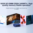 Beelink SER3 Mini PC AMD Ryzen 3 3200U (hasta 3.5 GHz), 16 GB DDR4 2400MT/s 500 GB PCIE3.0 SSD Mini computadora, Radeon Vega 3 Graphics 3 3core 1200 MHz, LAN de 1000 Mbps, pantalla HDMI dual 4K PC de