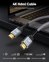 Cable HDMI Highwings 4K - 60Hz - 3,04Mts (10Pies) HDMI 2.0