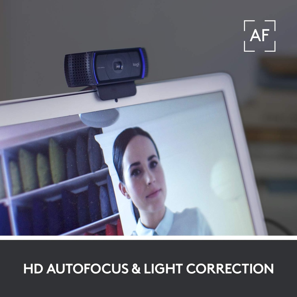 Camara Web Logitech C920s HD Pro