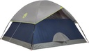 Coleman Sundome tienda de campaña con mosca de lluvia, tienda de campaña para 3 personas se instala en 10 minutos, refugio resistente a la intemperie para camping, festivales, patio trasero