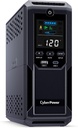 CyberPower CP1500AVRLCD3 Sistema UPS LCD inteligente, 1500VA/900W, 12 tomas, 2 puertos USB, AVR, mini torre, negro
