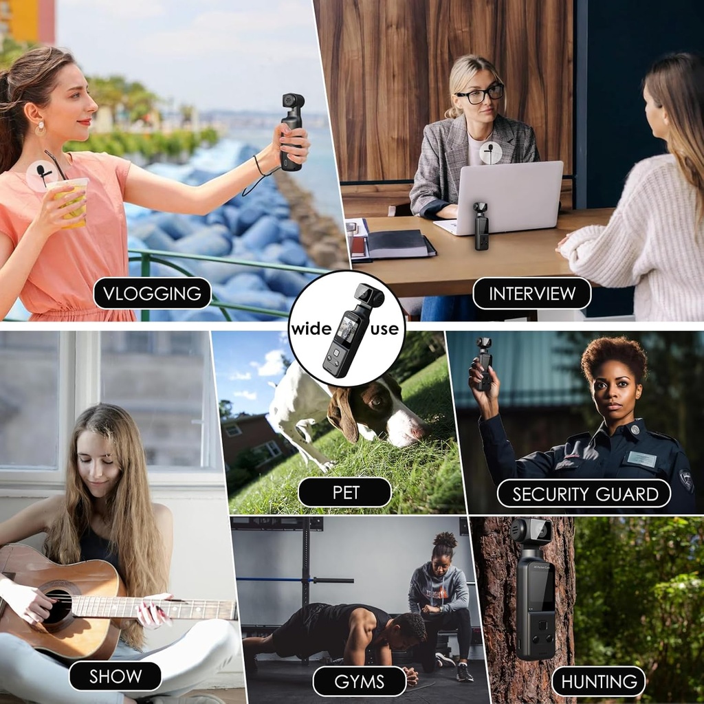 Cámara corporal 4K ZOMFOM