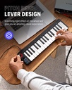 Donner - Controlador de teclado MIDI USB y 32 miniteclas, N-32, con pantalla, secuenciador, acorde y efectos de curva de sonido mediante joystick iluminado, para Mac/PC, software de producir música