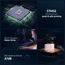 ELEGOO Impresora 3D Neptune 3 Pro con nivelación automática de cama, extrusora directa de doble engranaje, tornillo de doble plomo, pantalla capacitiva extraíble, tamaño de impresión grande de 8.85 x