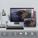 EPOMAKER X Aula F75 MAX - Teclado mecánico inalámbrico con pantalla TFT y perilla, teclado para juegos con junta en un 75% de diseño, intercambiable en caliente, retroiluminación RGB, para PC/Mac