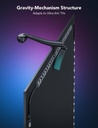 Govee Envisual - Retroiluminación LED T2 para TV con cámaras duales, tira de luces LED RGBIC Wi-Fi de 11.8 pies para televisores de 55 a 65 pulgadas, cuentas de luz de doble tira, para decoración del