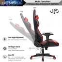 Silla Gamer Homall Roja (2991)