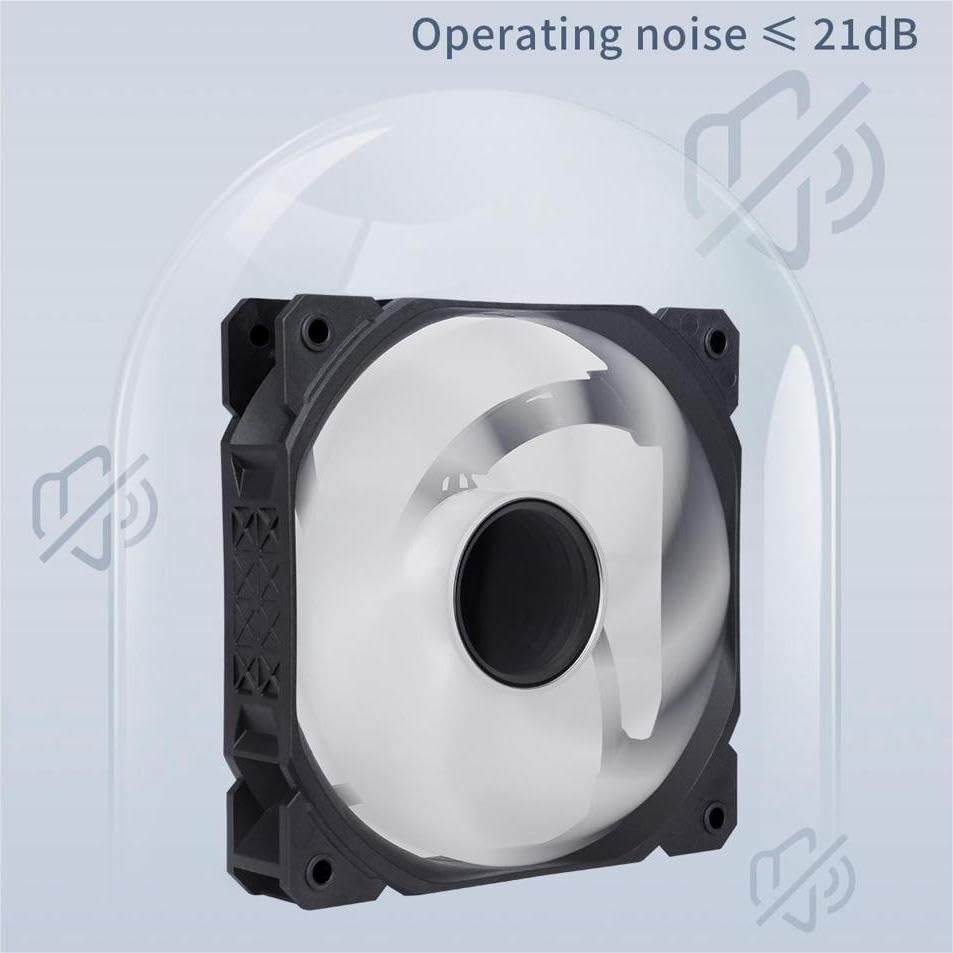 Disipador SAMA IMB 3 in 1 ARGB Fan Kit with Fan Hub, Addressable RGB 120mm