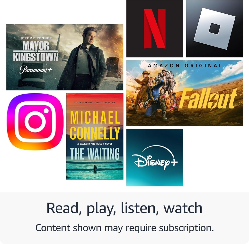 Tablet Amazon Fire HD 8″ - 3GB RAM - 32GB. Color Negro (versión 2024)