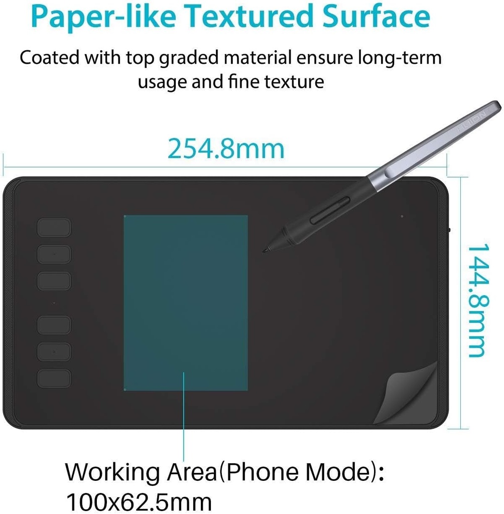 Tablet De Dibujo Grafico Huion Inspiroy H640P