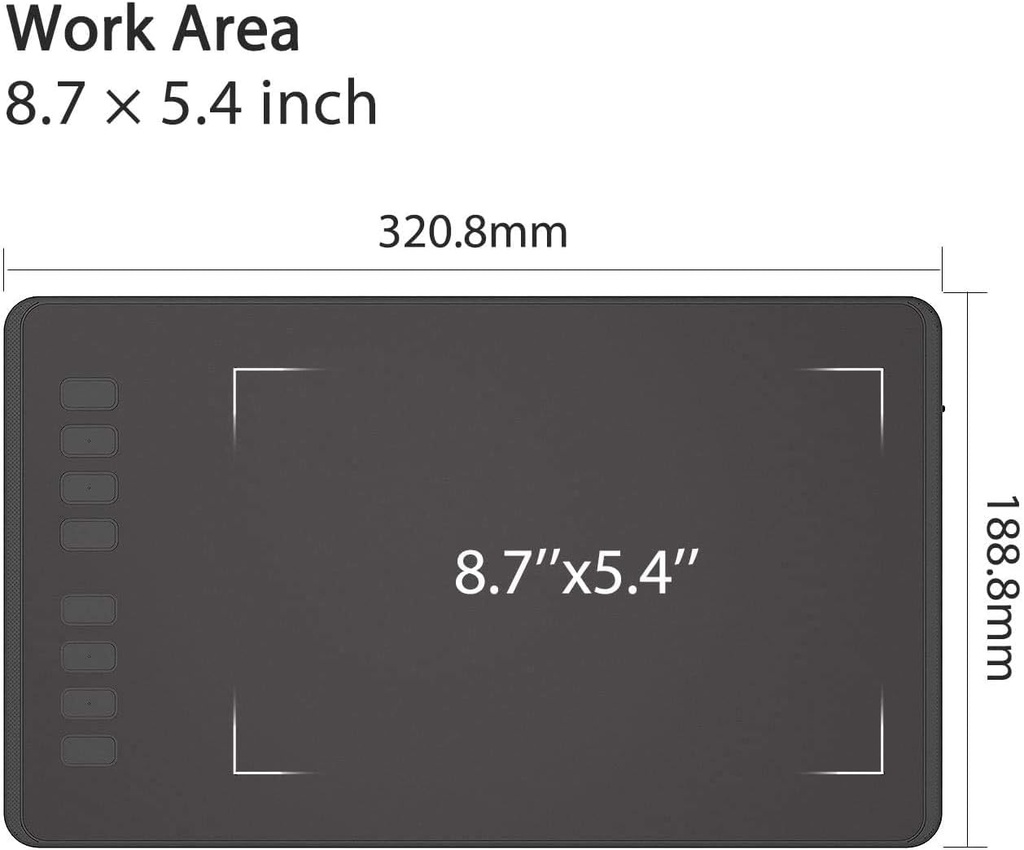 Tablet De Dibujo Grafico Huion Inspiroy H950P