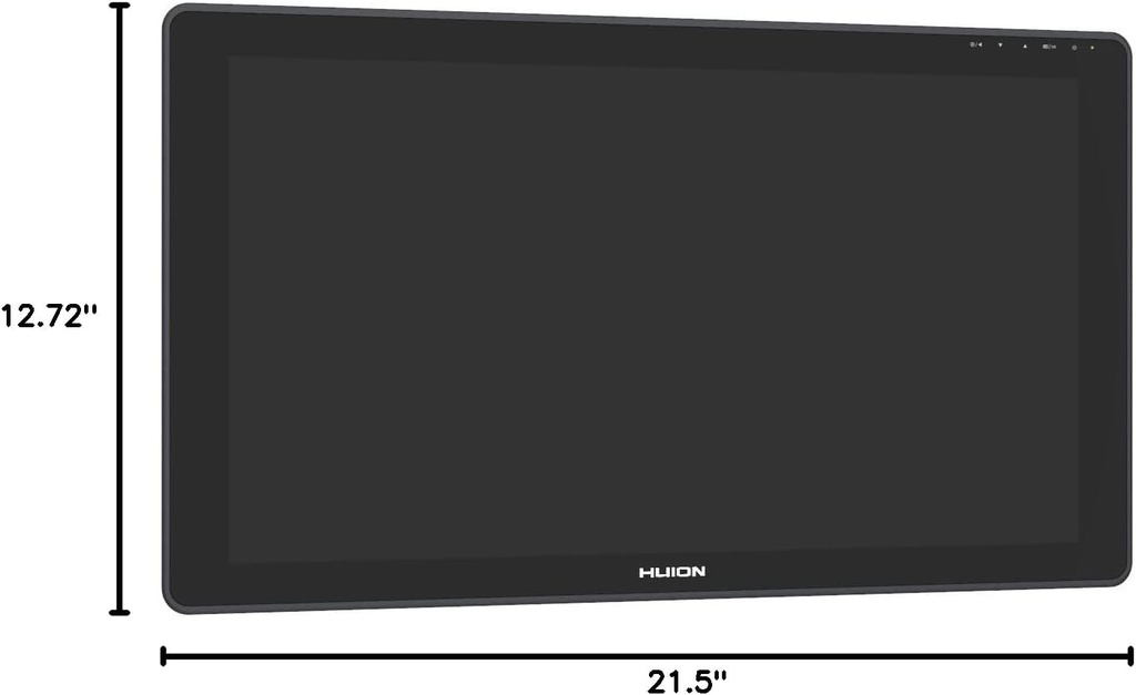 Tablet De Dibujo/Diseño - HUION KAMVAS 22 - Con Pantalla 21.5" Full HD - 120% sRGB - Windows PC, Mac, Android