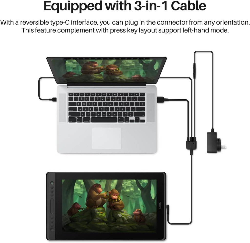 Tablet De Dibujo/Diseño - HUION KAMVAS Pro 16