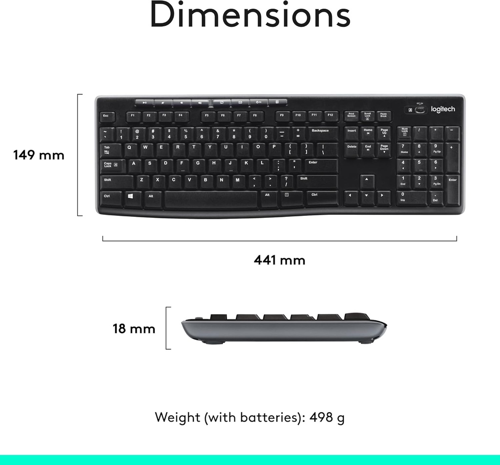 Teclado Logitech - MK270