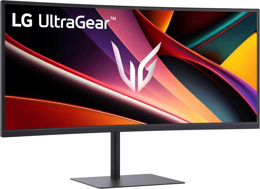 LG 34G630A-B Monitor curvo para juegos Ultragear WQHD (3440 x 1440) de 34 pulgadas, 240Hz, 1ms, FreeSync Premium, DisplayHDR 400, altavoz integrado, HDMI, DisplayPort, USB Type-C, soporte de 