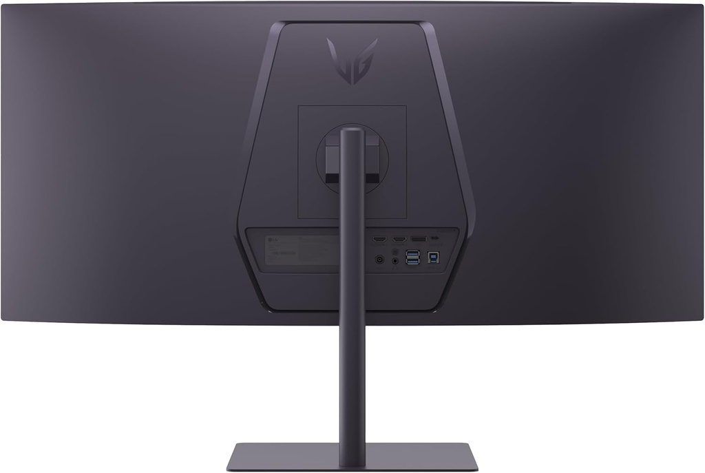 LG 34G630A-B Monitor curvo para juegos Ultragear WQHD (3440 x 1440) de 34 pulgadas, 240Hz, 1ms, FreeSync Premium, DisplayHDR 400, altavoz integrado, HDMI, DisplayPort, USB Type-C, soporte de 