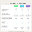 Grabadora de voz AI, grabadora de voz PLAUD Note con funda, control de aplicaciones, transcribir y resumir potenciado por ChatGPT, compatible con 59 idiomas, memoria de 64 GB, grabadora de audio para 