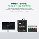 Creality Impresora 3D K2 SE, impresión de alta velocidad de 19.685 in/s, compatible con impresión 3D multicolor CFS, construcción de metal sólido, nivelación automática, extrusora de accionamiento directo, boquilla de intercambio rápido, tamaño de impresión de 220 × 215 × 9.646 in 