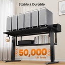 Escritorio Electrico Altura Ajustable ErGear - 48"x24" - Negro ()