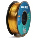 GIANTARM Filamento para impresora 3D, filamento PLA de seda dorada, carrete de 1Kg (2.2lbs), precisión dimensional de 1.75mm +/- 0.03mm, filamento para impresión 3D Color oro 
