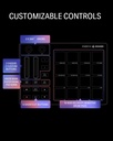 Donner Máquina profesional MIDI Pad Beat Maker, máquina de batería con 16 almohadillas de ritmo, 2 faders y perillas asignables y software de producción de música, controlador MIDI USB con 40 cursos 