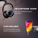 Escritorio Gaming Homall 44'' Fibra de Carbono