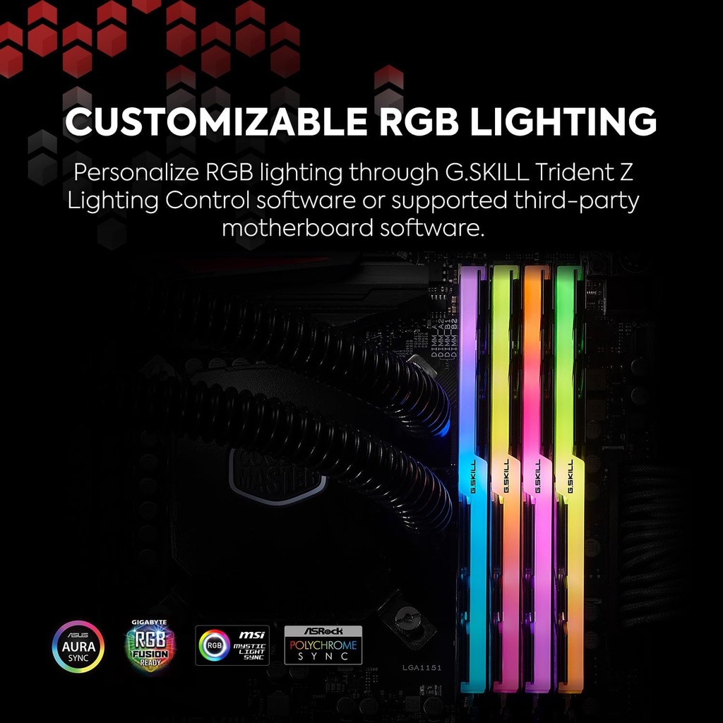 Memoria RAM G.SKILL Trident Z RGB (AMD) 16GB (2 x 8GB) DDR4 SDRAM 3600 