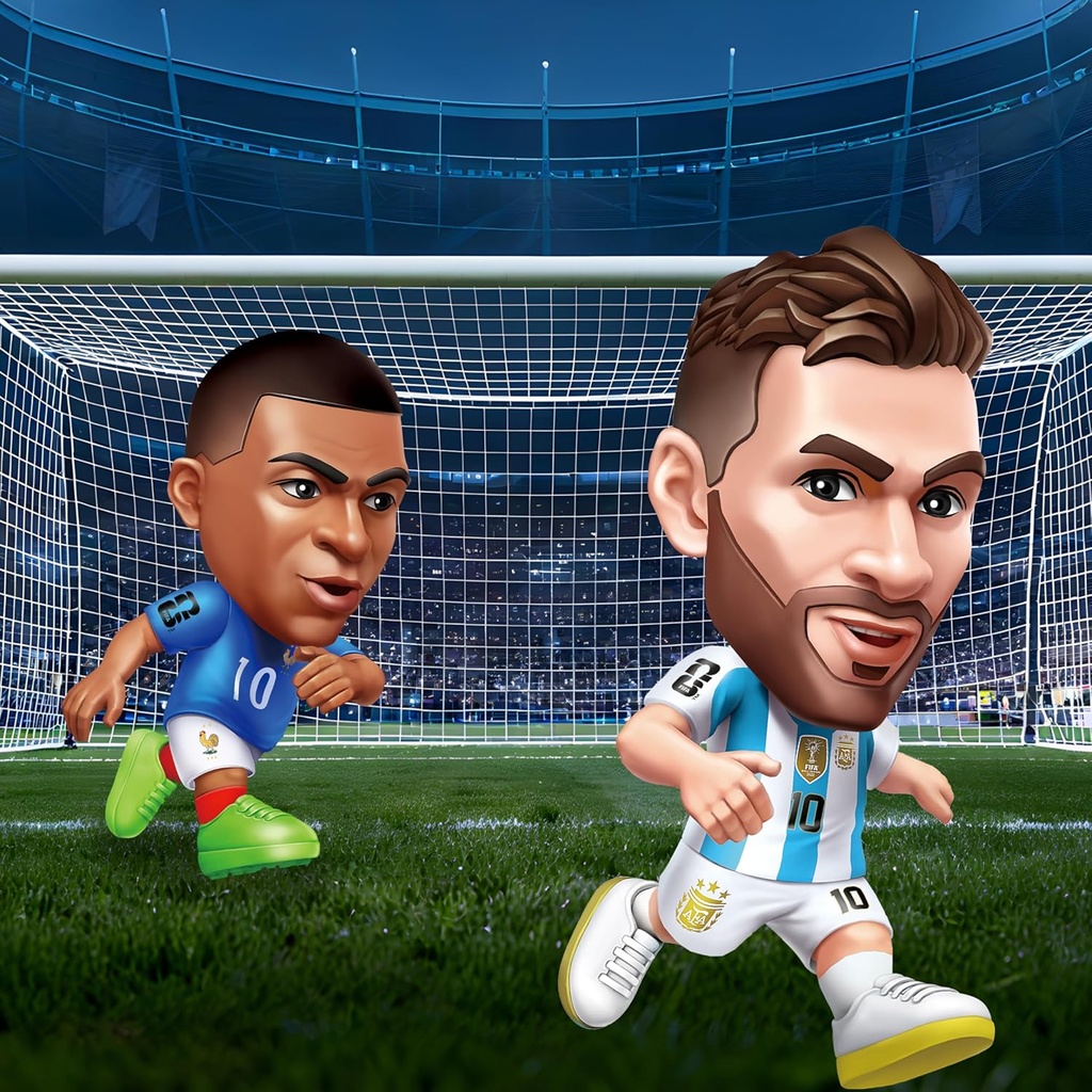 Copa Mundial de la FIFA 2026™ Ballers Series 1 Paquete de 2 por ZURU - Producto oficial Sorpresa Unboxing Soccer Juguete deportivo coleccionable para niños a partir de 3 años