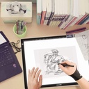 Huion Artista Guante para dibujo tablet (1 Unidad, bueno para mano derecha o mano izquierda) – Cura CR-01 