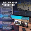  Elgato Stream Deck MK.2 – Controlador de estudio, 15 teclas macro, activa acciones en aplicaciones y software como OBS, Twitch, YouTube y más, funciona con Mac y PC