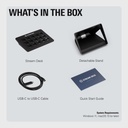  Elgato Stream Deck MK.2 – Controlador de estudio, 15 teclas macro, activa acciones en aplicaciones y software como OBS, Twitch, YouTube y más, funciona con Mac y PC