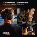 Beyerdynamic DT 990 Pro X - Audífonos de diadema para estudio con cable para mezcla, masterización y edición (abiertos) con cable desmontable, fabricados a mano en Alemania (48 ohmios, negro) 
