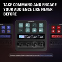 Elgato Stream Deck +, mezclador de audio, consola de producción y controlador de estudio para creadores de contenido, streaming, juegos, con diales de tira táctil personalizables y teclas LCD 