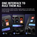 Elgato Stream Deck +, mezclador de audio, consola de producción y controlador de estudio para creadores de contenido, streaming, juegos, con diales de tira táctil personalizables y teclas LCD 
