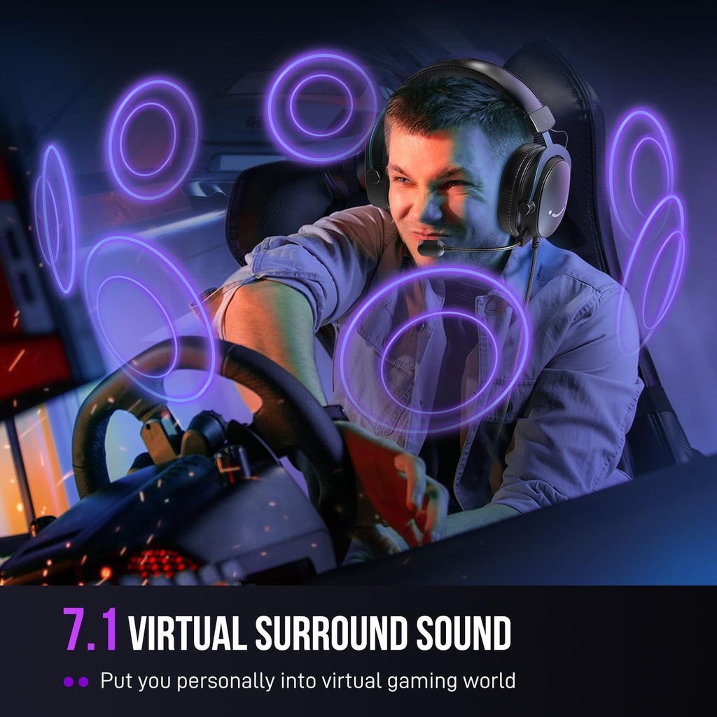 FFIFINE Auriculares H9 - 7.1