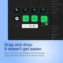 Elgato Stream Deck Neo – 8 teclas personalizables, 2 puntos táctiles, agiliza tareas y flujos de trabajo - Controla Word, Excel, PowerPoint, Teams, Zoom, Spotify y más, configuración de arrastrar y