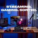 RØDE RØDECaster Pro II Solución de producción todo en uno para podcasting, streaming, producción de música y creación de contenido, color negro 