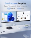 KAMRUI Essenx E1 N97 Mini PC, Dual 4K HDMI, 16GB RAM 256GB SSD, Gigabit Ethernet de alta velocidad Wi-Fi Bluetooth Ultra Silencioso