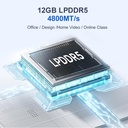 Beelink EQ14 Mini PC, Intel Twin Lake N150 (hasta 3.6 GHz) 16 GB DDR4 500 GB NVMe SSD, Mini Computadora Dual LAN 2.5G Soporta USB3.2, Pantalla Dual HDMI 4K@60Hz, Servidor Doméstico/Firewall de Red